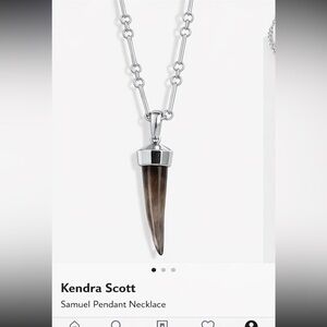 Kendra Scott Quartz Pendant Necklace